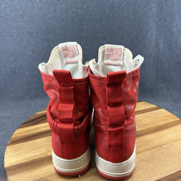 Nike SF AF 1 High White University Red Mens High Top Shoes US 8 Special Field - Picture 5 of 8